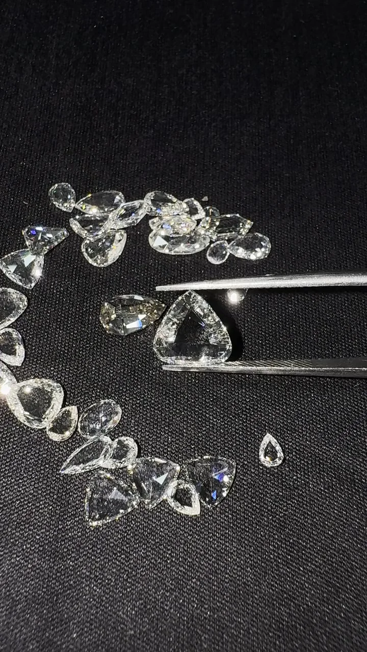 Fancy shapes diamond from our desk
